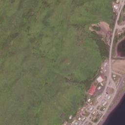 Old Harbor Alaska High Resolution Satellite Map