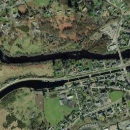 9 Fort Augustus Swing Bridge, Fort Augustus High Resolution Satellite Map