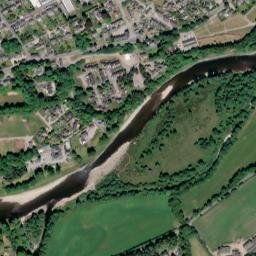 Banchory map(satellite map)
