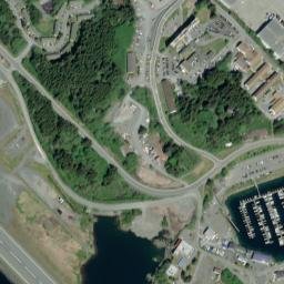 Mount Edgecombe Alaska High Resolution Satellite Map