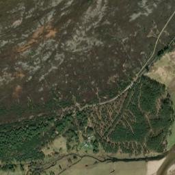 5 Invercauld Bridge, Cairngorms National Park, Braemar, Balla High Resolution Satellite Map