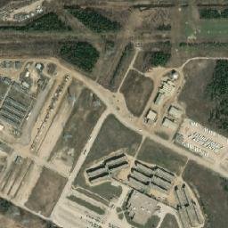 Wood Buffalo AB Canada High Resolution Satellite Map