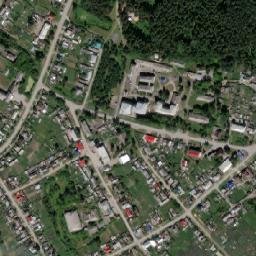 Pyshma map(satellite map)