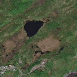 Akhiok Alaska High Resolution Satellite Map