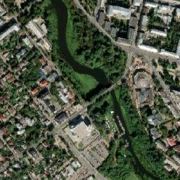 Tver map(satellite map)