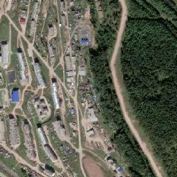 Yantal’ map(satellite map)
