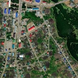 Yurginskoye map(satellite map)
