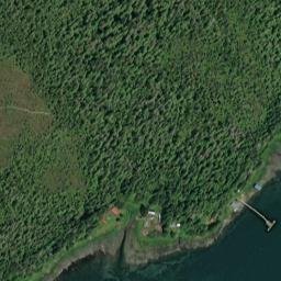 Kupreanof Alaska High Resolution Satellite Map