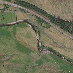 A9, Cairngorms National Park, Pitlochry, Perth and Kinross PH High Resolution Satellite Map