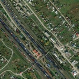Druzhinino map(satellite map)