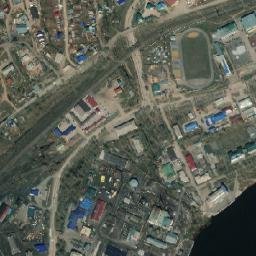 Ust’-Kut map(satellite map)