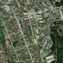 Beloyarskiy map(satellite map)