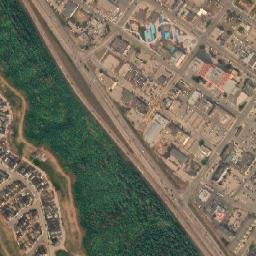 Fort McMurray map(satellite map)