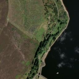 B951, Blairgowrie, Angus PH11, UK High Resolution Satellite Map