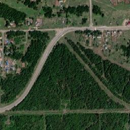 Khrebtovaya map(satellite map)