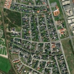 Thyborøn map(satellite map)