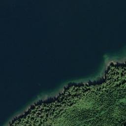 Rowan Bay Alaska High Resolution Satellite Map