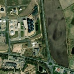 Skive Kommune map(satellite map)