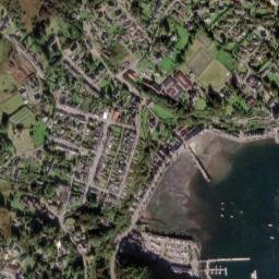 Tobermory map(satellite map)