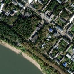Seversk map(satellite map)