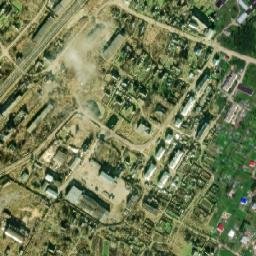 Stantsia Staritsa map(satellite map)