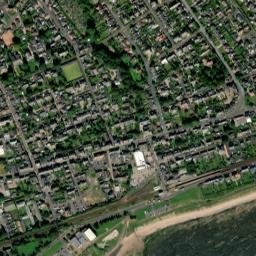 Carnoustie map(satellite map)