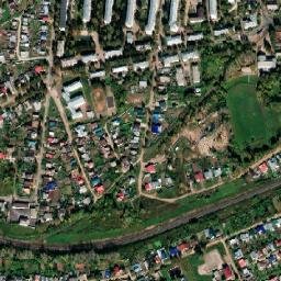 Mozhga map(satellite map)