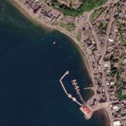 Oban map(satellite map)