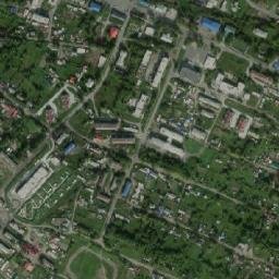 Klyuchi map(satellite map)