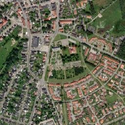 Hornslet map(satellite map)