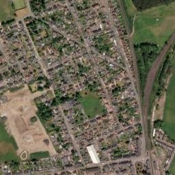 Ladybank map(satellite map)