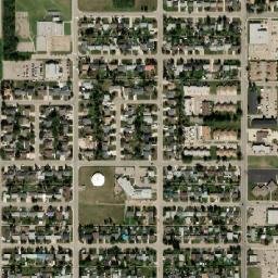Fort St. John map(satellite map)