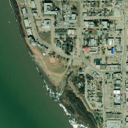 Peace River map(satellite map)