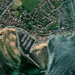 Anstruther map(satellite map)