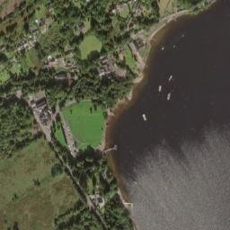 Old Military Road, Loch Lomond and the Trossachs National Par High Resolution Satellite Map