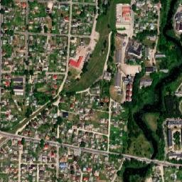 Birzai map(satellite map)
