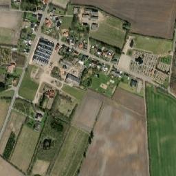 Bording Kirkeby map(satellite map)