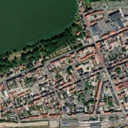Silkeborg map(satellite map)