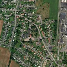 Hanaskog map(satellite map)