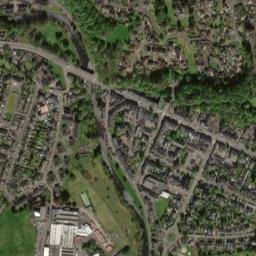 Bridge of Allan map(satellite map)
