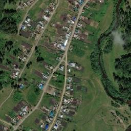 Ust’-Bagaryak map(satellite map)
