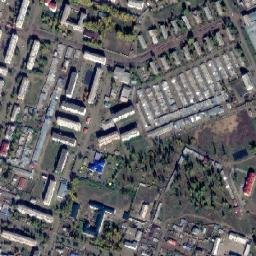 Vikhorevka map(satellite map)