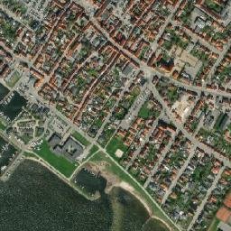 Ringkøbing map(satellite map)