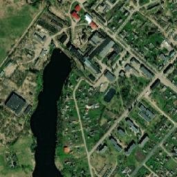 Juodupė map(satellite map)