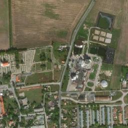 Mjällby map(satellite map)