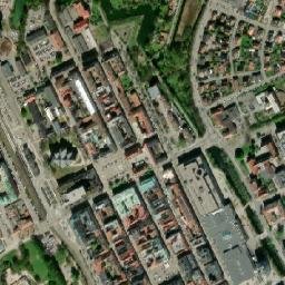 Kristianstad map(satellite map)