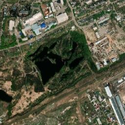 Berezovskiy rayon map(satellite map)