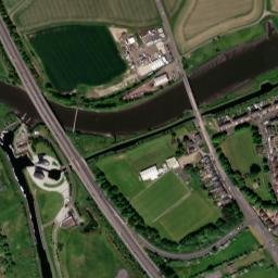 M9, Falkirk, UK High Resolution Satellite Map