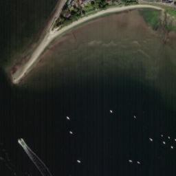 Satellite view of Rhu Spit