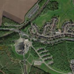 Tamfourhill, at Falkirk Wheel Visitor Centre on Falkirk Wheel High Resolution Satellite Map